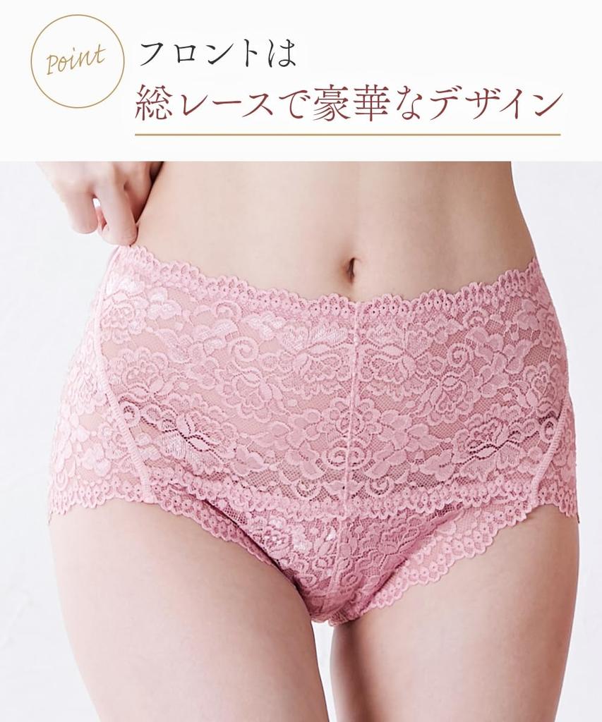 Nissen Regular Cotton Blend Stretch Lace Smoky LL Women's Shorts, Deep-Length Shorts, 5-Pack, Color,