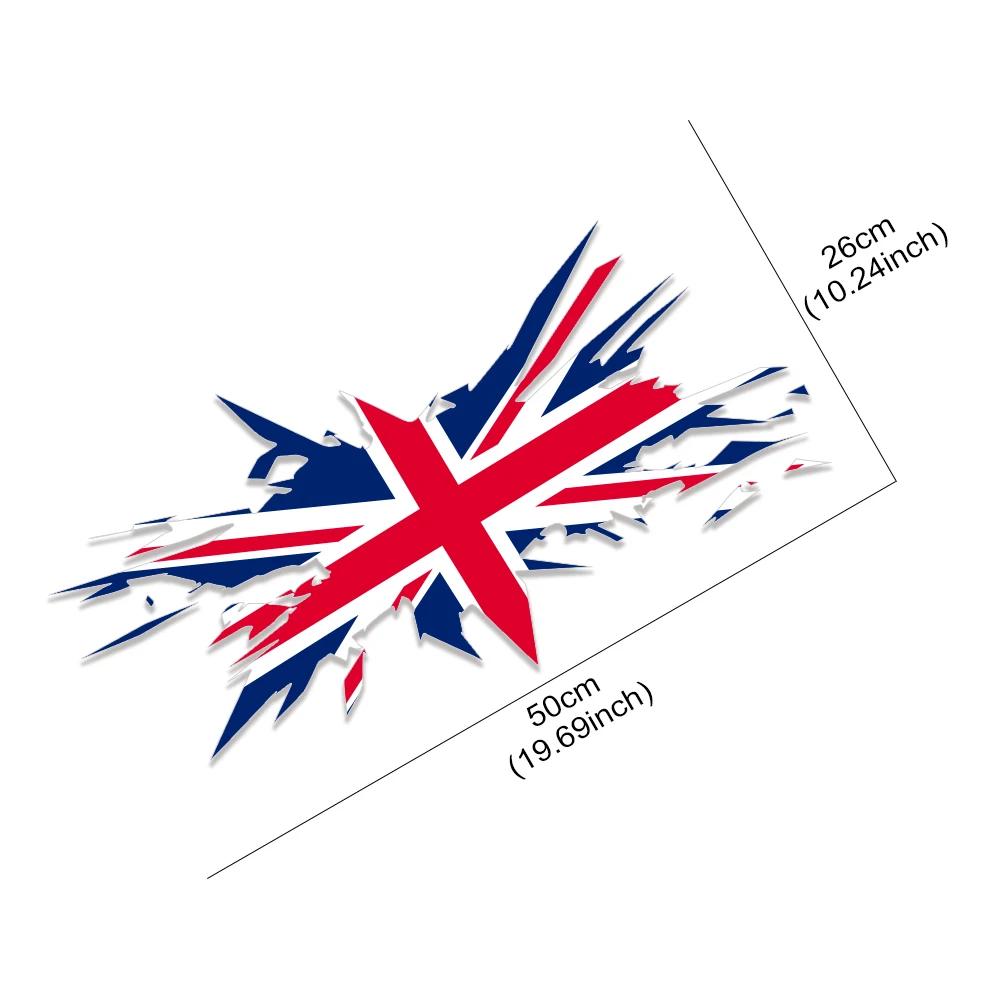 Car Body Side Stickers Union Jack Colour Flag Vinyl Decals For Mini Cooper S F56 F55 F57 R55 R56 R60 F60 R61 Auto Decoration