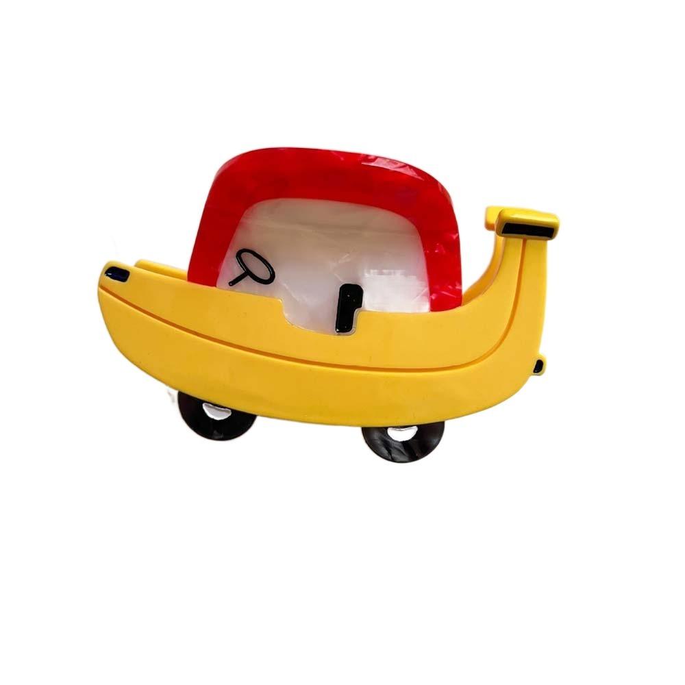 

Watermelon Acetic Acid Hair Claw Waterproof Acrylic Hair Accessories Creative Car Shark Clip Party Style 2