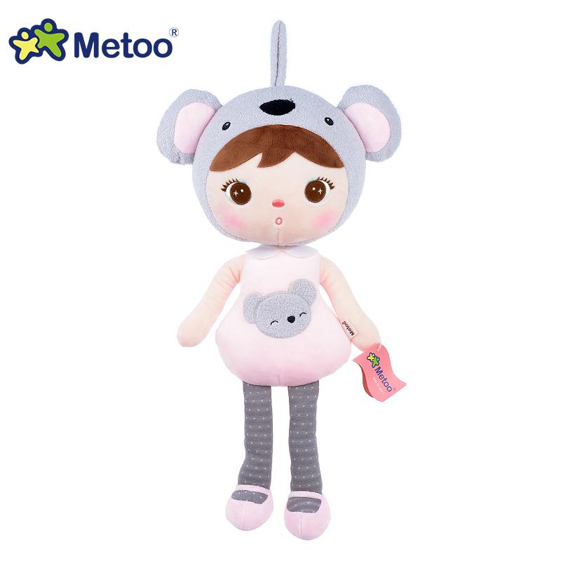 Hochwertige Metoo Keppel 45cm Cartoon Panda Koala Reh Süßigkeit Kawaii Puppe Kinder Plüsch Spielzeug Säuglingsgeschenke