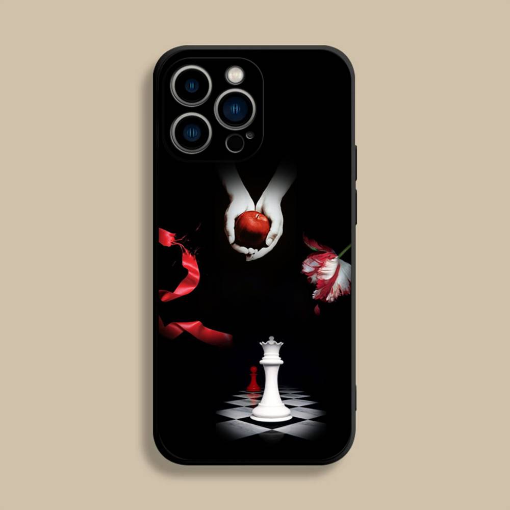 Edward Jacob T-Twilight Phone Case For iPhone 17,16,15,14,13,12,Pro,Max,Plus,E,SE4,Air,Mini Black Soft Cover
