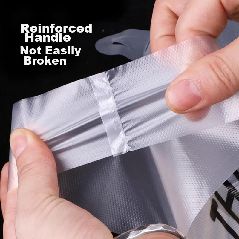 Jianaishenghuo Plastic Bags, Vest Bags, Smiley Face Bags, 20*32cm*200 Pieces, Supermarket Food Shopping Bags, Convenient Packaging Bags