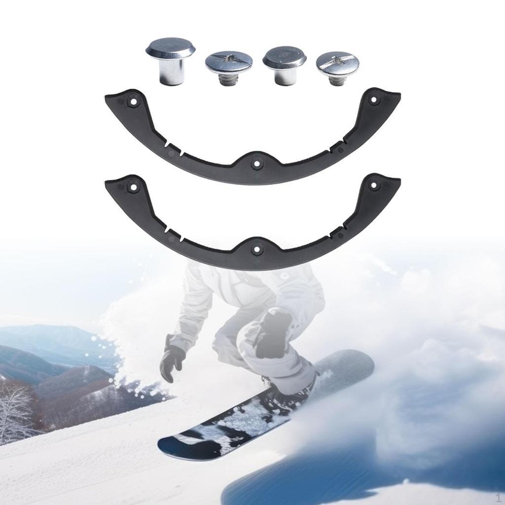 2 Pcs Snowboard Protector Strips Longboard Deck Cover Replacement Skateboard