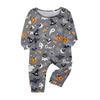Family Matching Print Sets Pajamas Loungewear Outfits Family Matching Long Sleeve Tops+Pants Set