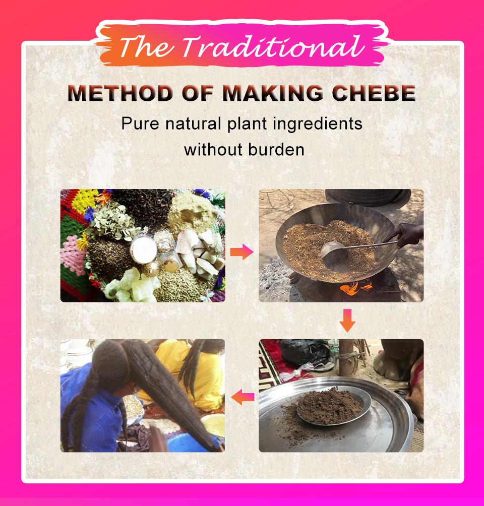 Kadınlar için Sevich Saç Büyüme Ürünleri Afrika Traksiyon Alopesi Chebe Saç Büyüyen Yağ Anti Saç Dökülmesi Tedavisi Kalınlaşmak Saç Bakımı