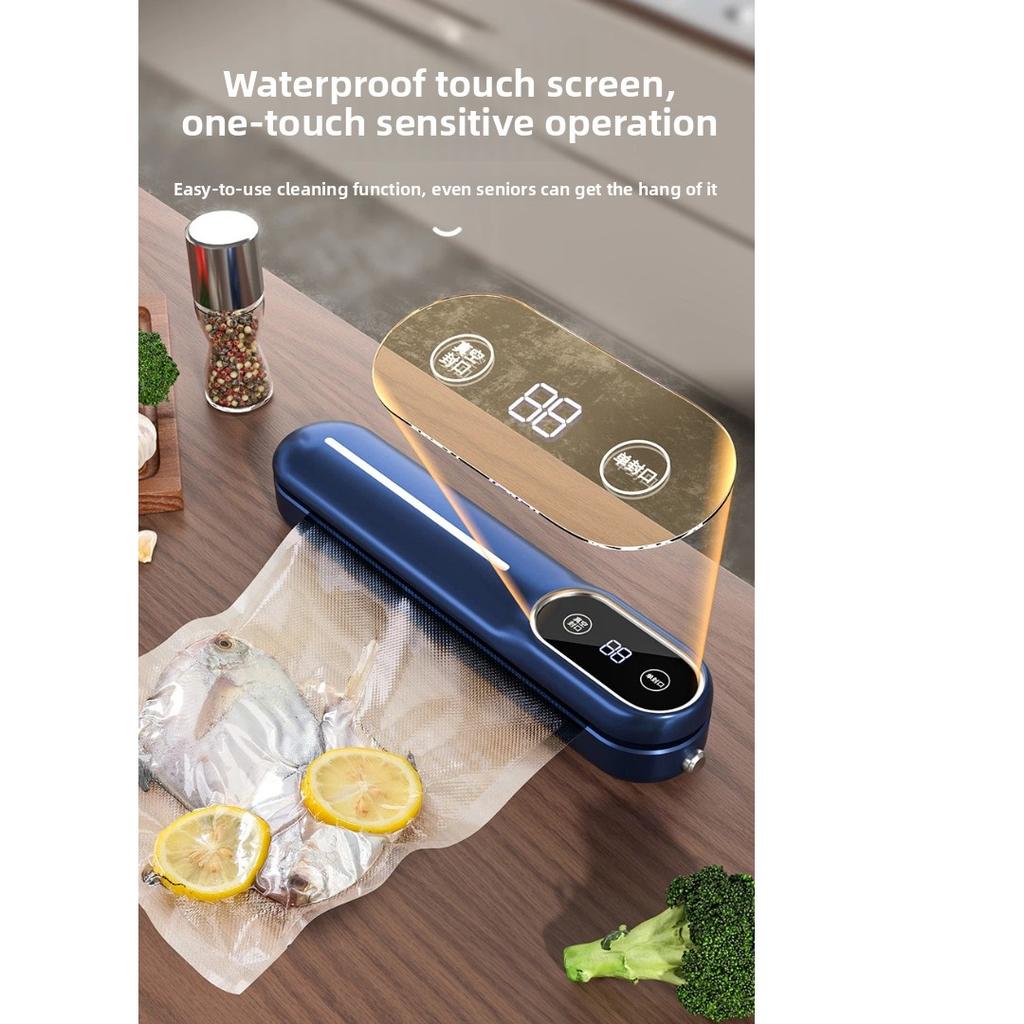 Household Mini Automatic Continuous Vacuum Sealer All‑in‑one Kitchen Food Sealing Machine