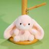 Plush Rabbit Keychain With Heart Pendant Design For Backpack Decor And Collectible Gift