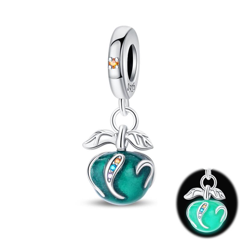 Forest Glow Elf Deer Charm Bead Component Astronaut UFO Bead Components Designed For Authentic Original 3mm Copper Metal Bracelet High Quality Fine