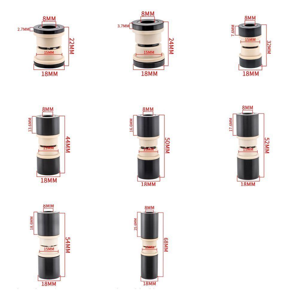 OD 15mm Shock Absorber DU Bushing MTB Bike Rear Shock Absorber Rear Shock Bushing Mountain Bike