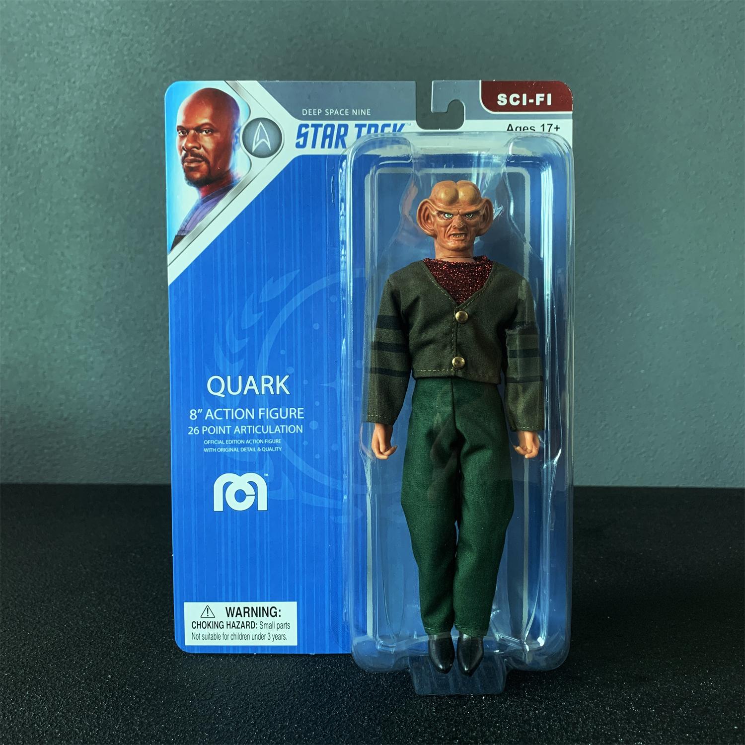 Mego 8 Inches Card Action Figure Star Trek Planet Of The Apes Justice League Original Collectible Multi Joint PVC Model Toy Gift