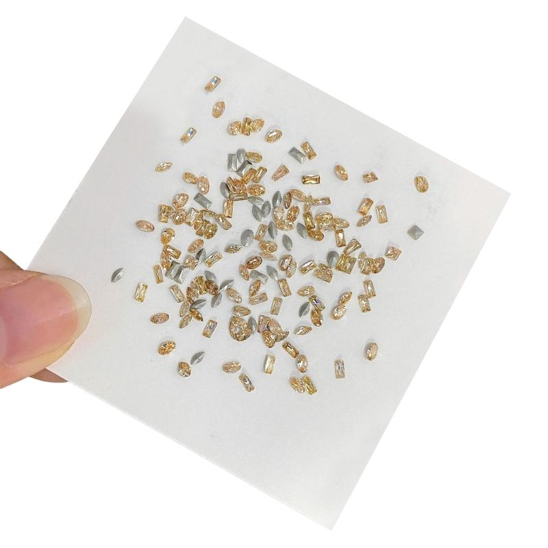 Horse Eye Nail Rhinestones Crystal Nail Gems Stones Flat Back Rhinestones Diamonds for Nail Art Supplies Nail Jewelry