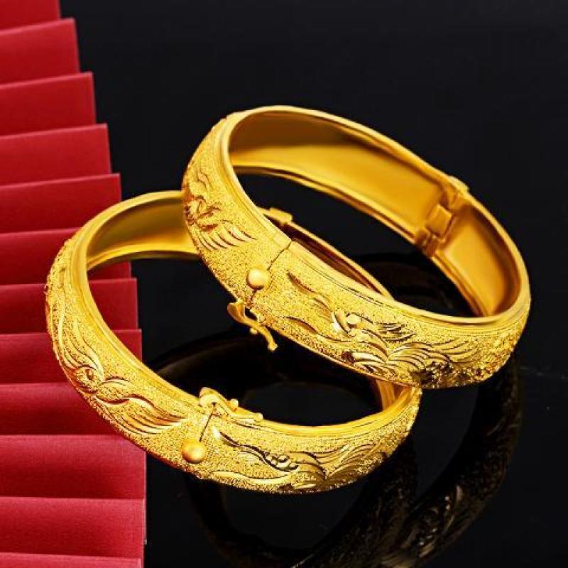

13 стилей золотого цвета, новый свадебный браслет, женские свадебные принадлежности, браслет с драконом и фениксом, свадебные украшения