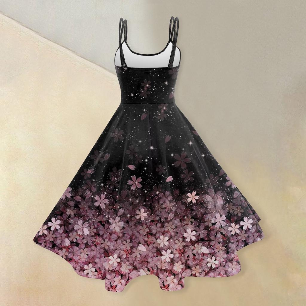 Modisches, bedrucktes, sexy, trägerloses Gothic-Cocktailkleid für Damen, Punk- und Vintage-Kleid.