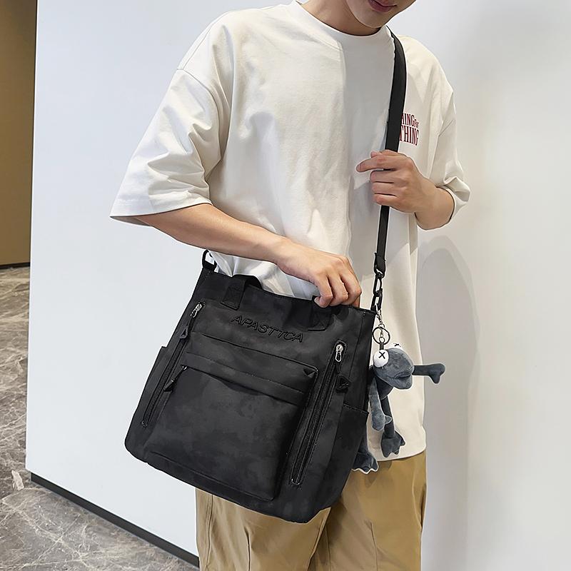 Large Capacity Contrast Shoulder Bag Women's Crossbody Bag