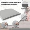 Couch Cushion Support For Sagging Seat High-Density Foam Non-Slip Sponge Pad Filling Sofa Cushion Support Curve Seat Repairing