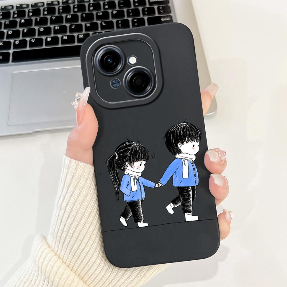 For Tecno Spark Go 1 Case Go1 Cute Cartoon Cover Soft Silicone Fundas Phone Case For Tecno SparkGo Spark Go 2025 Back Cover Capa