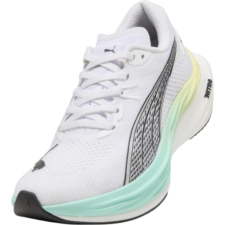 Puma Deviate Nitro 3 Comfortable Versatile Durable Low-Top Casual Running Shoes Women sneaker White 309708-20