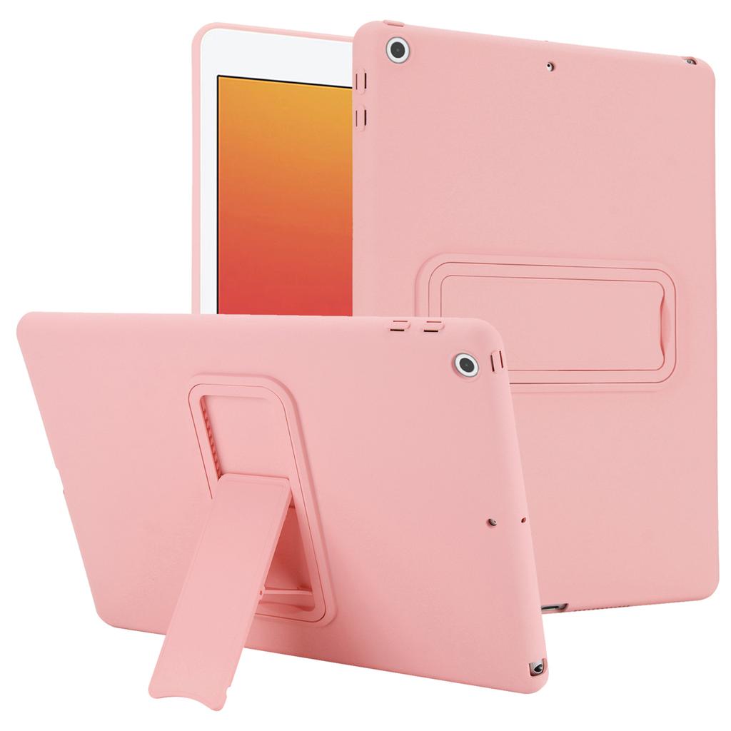 Kickstand Tablet Case for iPad 10.2 (2021)/(2020)/(2019) TPU+PC Skin-Friendly Protective Cover