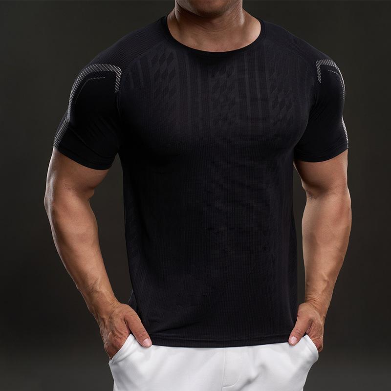

New Running Speed Drying Clothes for Men with Long Sleeves for Autumn Training Fitness Morning Jogging Sports Hiking Clothes Tops Basketball XXXL
