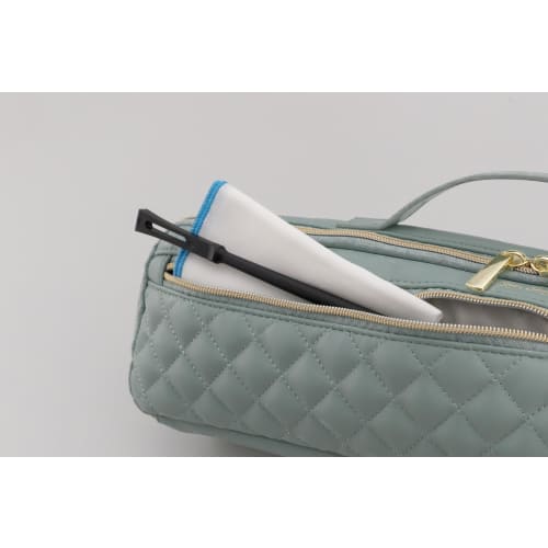 Pearl Flute X Legato Largo Collaboration Quilted Flute Case Cover Vol. 3 for C and H Foot Joints, Mint Green, LL-FLCH2#MG