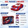 Anti Gravity Wall Climbing Car Remote Control Stunt Race Car 360 ° Rotation LED Light USB Rechargeable Indoor Toy Kids Gift