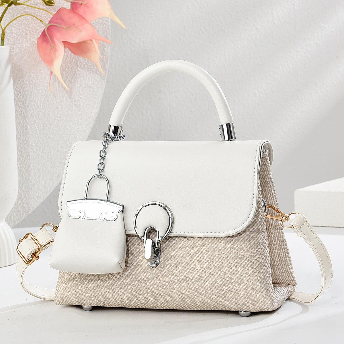 New High Appearance Level Standard Trendy Style Handbag Macaron All-in-one Large-capacity Shoulder Bag All-in-one Multi-layer Crossbody Bag .
