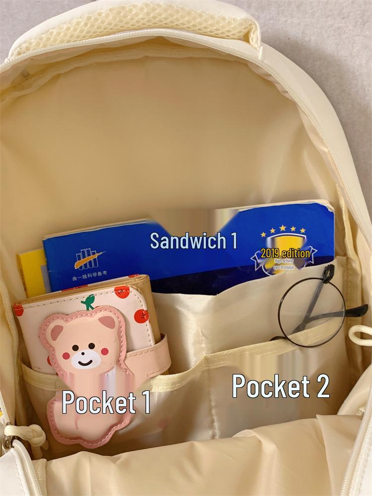 Anime Style Ita Bag Backpack for Girls – Large Capacity Shoulder Bag for Middle and High School Students