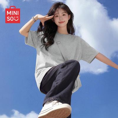 Women's Pure Cotton Loose Short Sleeve T-Shirt