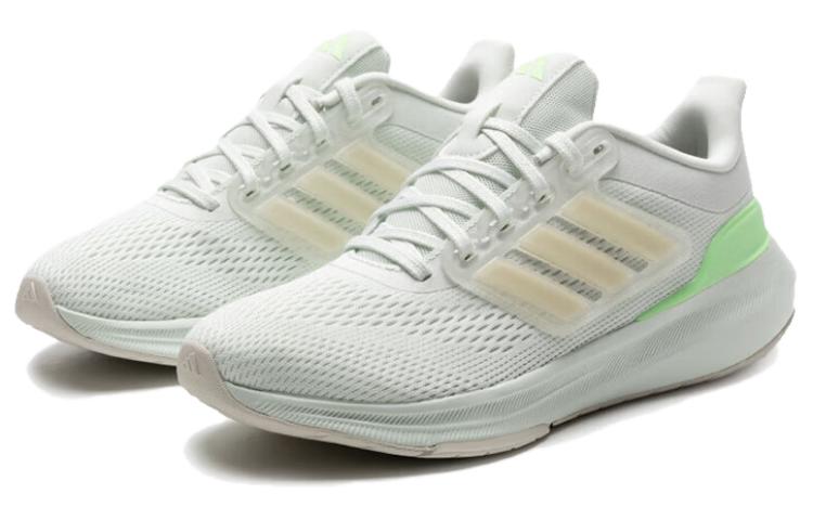 adidas Comfortable Abrasion Resistant Breathable Low Top Running Shoes Women's White Cyan IE0730
