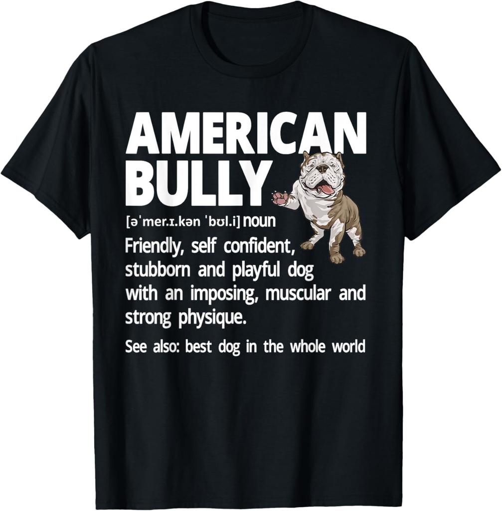 Divertente Definizione American Bully XL American Bully Regalo Divertente T-Shirt Unisex