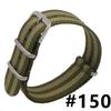 18MM 20MM 22MM Nylon Watch Band Sport Casual Straps Replacement With Stainless Steel Buckle For Men Women's Watch Accessories