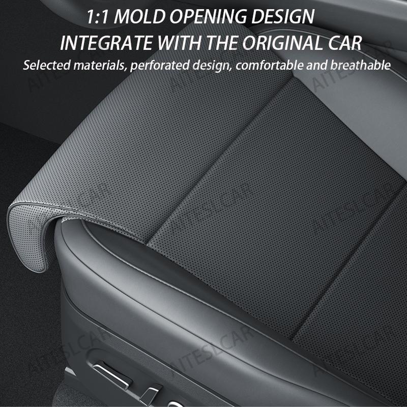 For New Tesla Model Y Juniper 2025+ Leg Support Extension Seat Cover Memory Foam Extender Cushion Car Interior Accessories