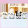 Animal Penguin Cute Plush Keychain With Short Pile Fabric For Gift Decoration
