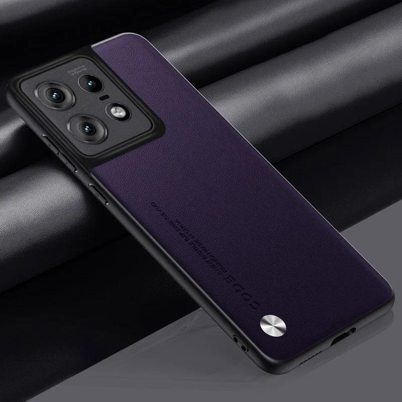 Luxury PU Leather Case for Motorola Edge 50 60Pro Ultra Neo Shockproof Silicone Phone Case for Moto Edge 70 60 Fusion Back Cover