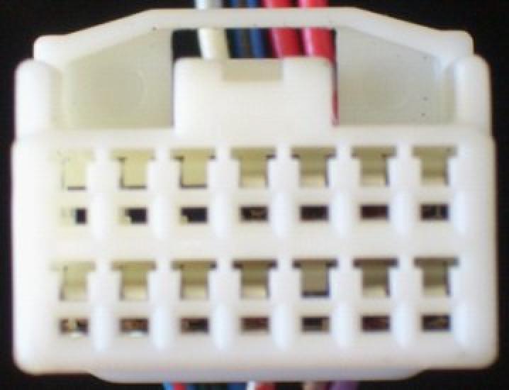 Keyless Door Mirror Folding Unit with Harness for Tanto L385 Type-E (L375 Series, Series) [DH02-087]