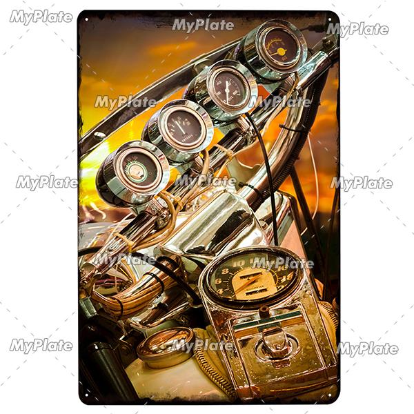 Motorbike Metal Sign Vintage Plaque Tin Sign Wall Decor For Garage Plate Crafts Art Ride Or Die Poster Gift Custom Drop Shipping