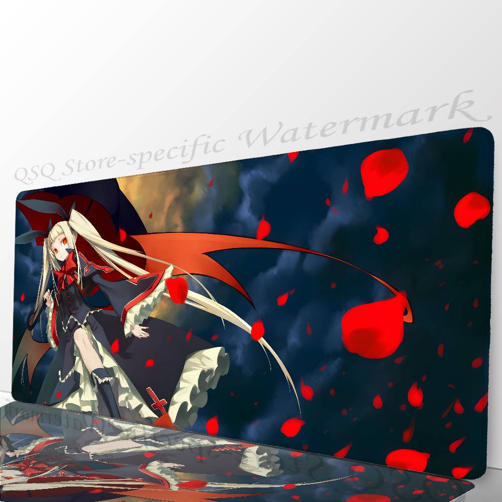 

Rachel Alucard Fighting Game BlazBlue Cross Tag Battle Mousepad Mouse Mat Desk Mat With Pad Gaming Accessories Prime Gaming XX LockEdge700x300x2mm