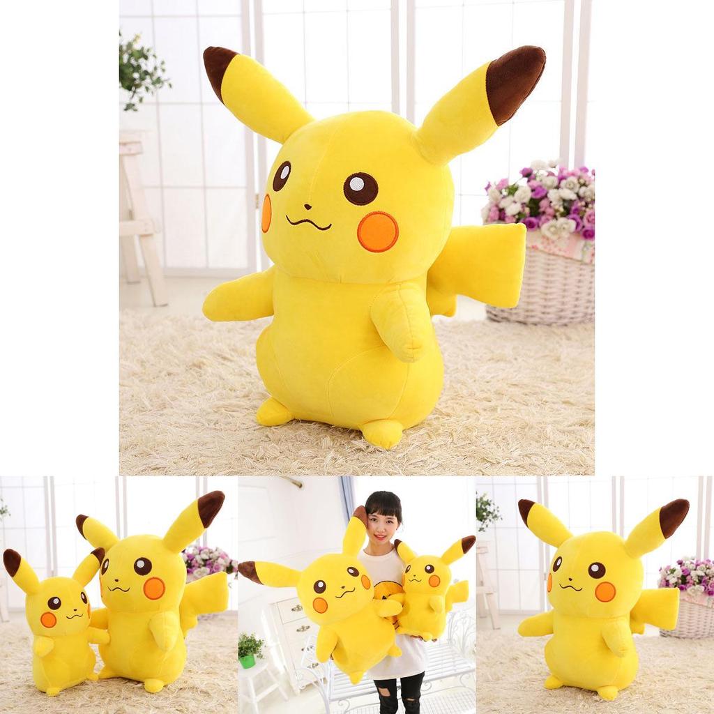 Adorable Giant Large Pokemon Cute Pikachu Soft Stuffed Plush Figure For Kids Collection
