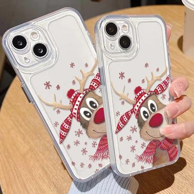 Christmas Phone Case for iPhone 11 13 XR 15 Pro Max 12 16 Pro Max for iPhone 14 7 8 Plus XS Max Samsung A15 A55 A05 Redmi 12 13C 13 Huawei Mate 30 40