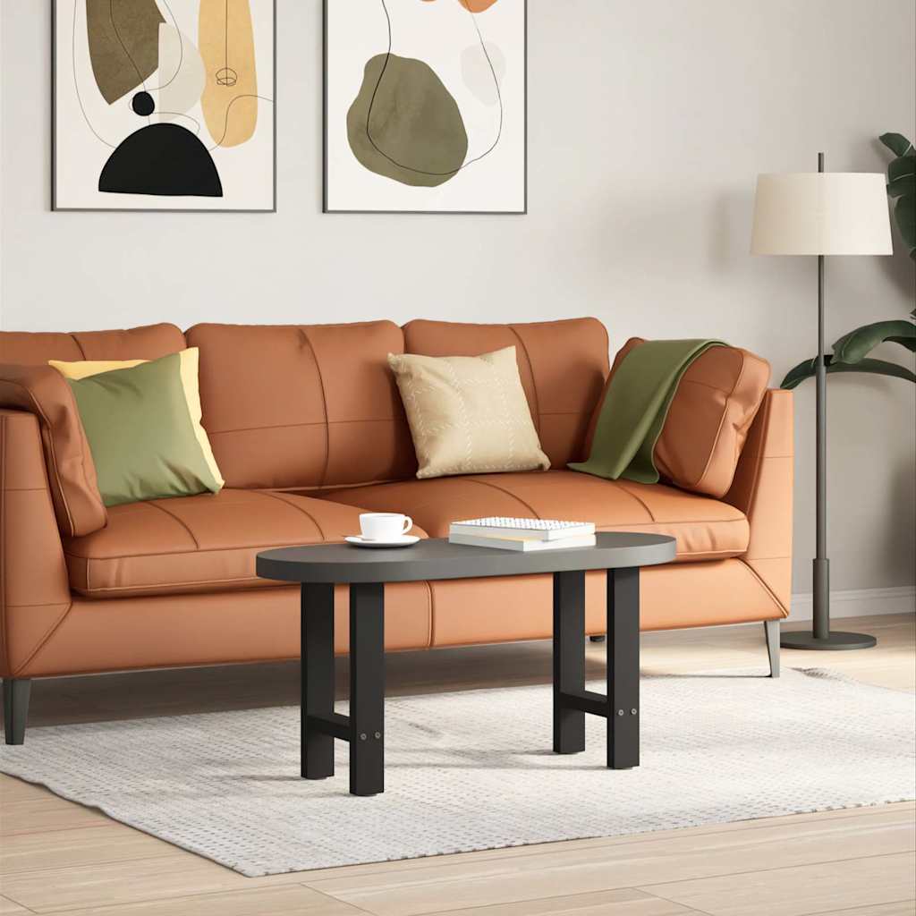 Vidaxl Nogi Do Stolika Kawowego, Czarne, 2 Szt., 38X(42-43) Cm, Stal