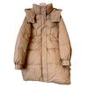 Winter new down  clothes women's medium and long loose  clothes thickened outer wear warm  jackets fashionable