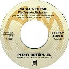 

7inch Record BARRY DE VORZON PERRY BOTKIN JR. Nadias Theme Down The Line 1856S AM 1976 Canada Rock Used