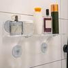 Suction Cup Shelf for Plants Plant Stand Clear Wide with Load Bearing Bracket Acrylic Window Sill