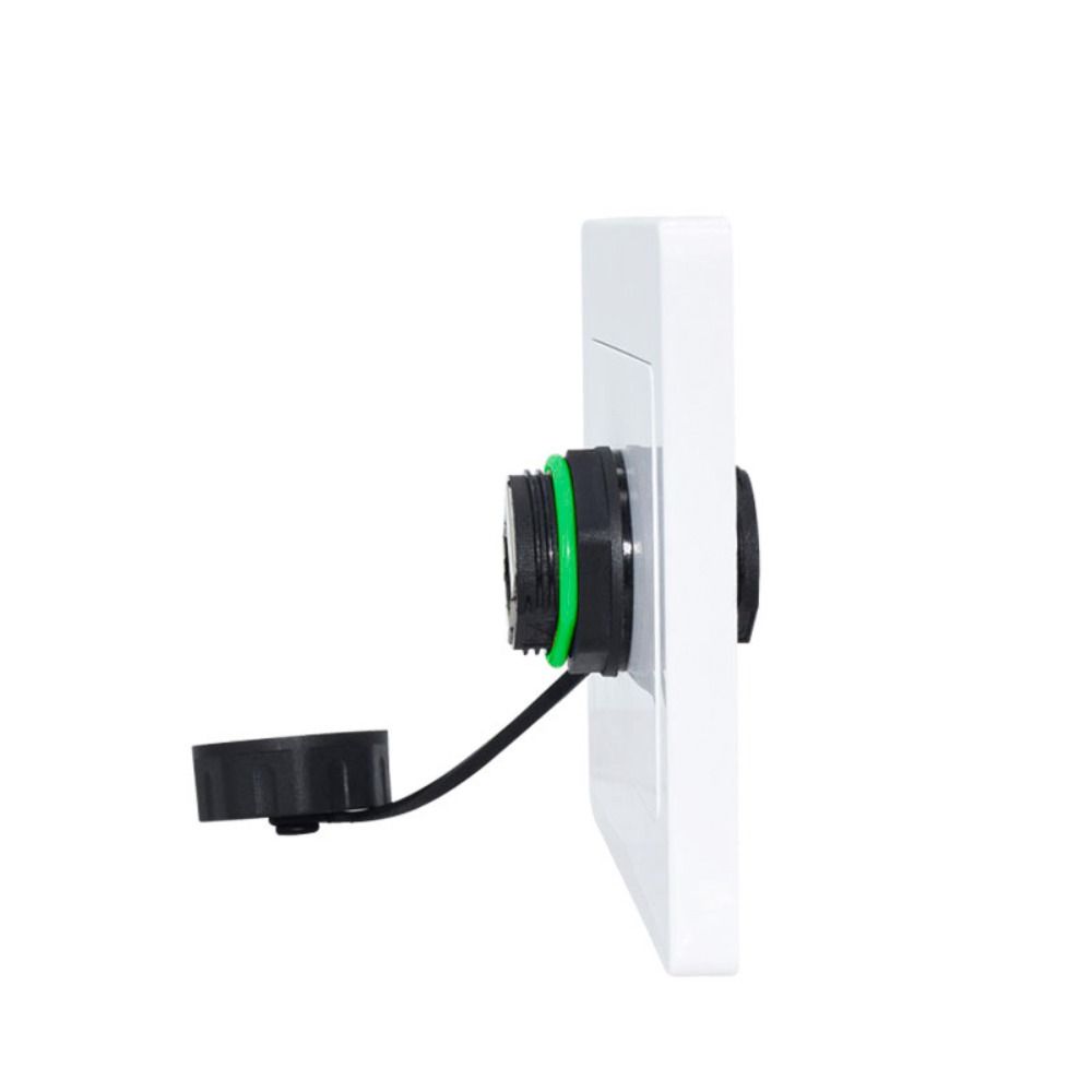 Shielded Panel Mount Ethernet Adapter 8 Core Network Extension Cable  Network Installation