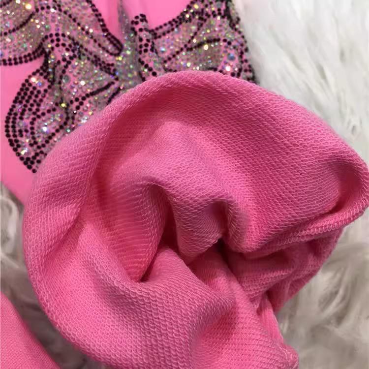 Nadměrná velikost Těžké Horké Diamanty Kalhoty na pocení s vysokým pasem pro zeštíhlení pro ženy na podzim/zimu