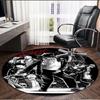 Michael Jackson Print Round Rug, Washable Floor Carpet, For Entryway Dorm Laundry Room Office Study, Home Decor Birthday Christmas Gift