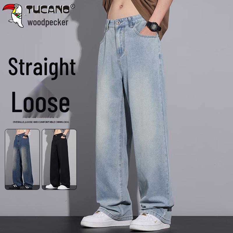 TUCANO Men s Straight-Fit Loose Retro Jeans 28