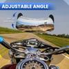 GUAIMI Motorcycle Mirrors 180 Degree Wide-angle Safety Rear View Mirror Blind Spot Side Mirror for Motorcycle, ATV/UTVs, Scooters, Cars, Aircrafts,