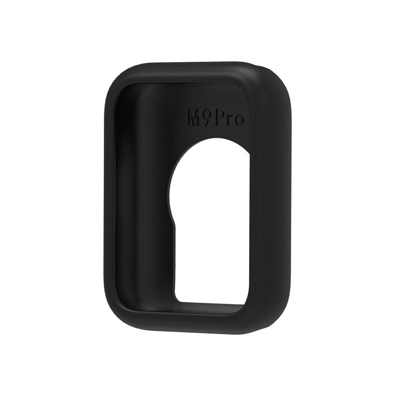 

Silicone Cover for Xiaomi Smart band 9 Pro 8pro Soft Bumper Shell for miband 9 Pro Soft TPU Protective Case Accessories For Miband 8 Pro чёрный