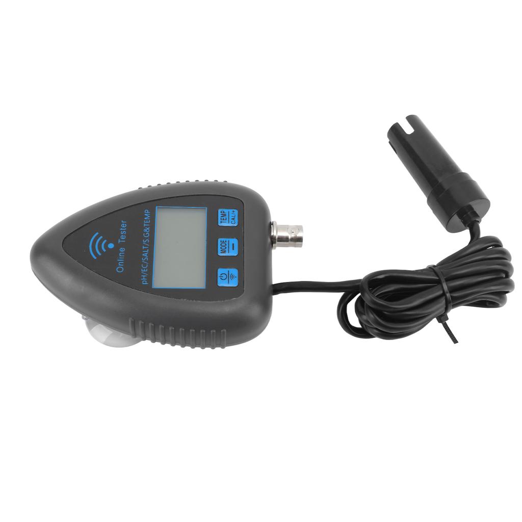 PH Temperature Water Quality Meter Mini Continuous 5 In 1 PH EC SALT SG TEMP Monitor Wireless WiFi